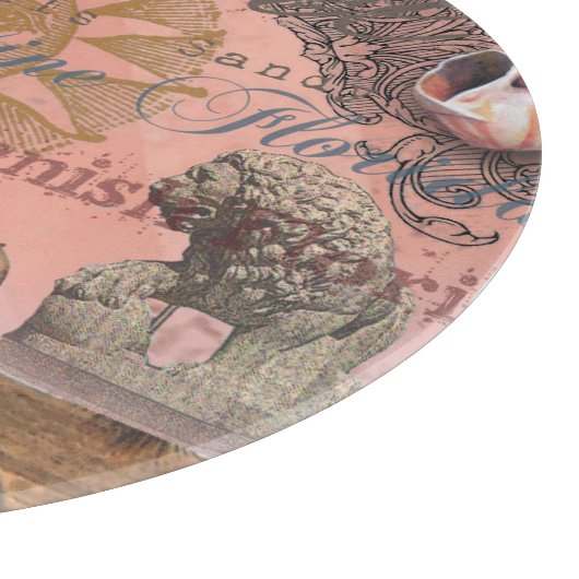 Alte Kunst Schneidebrett (Ecke)