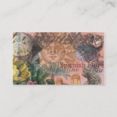 Alte Kunst Visitenkarte (Rückseite)