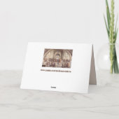 alte Kunstakademie-Grußkarte Karte (Rückseite)