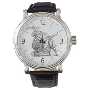 Alte Kunstwerke aus dem ländlichen Raum Armbanduhr