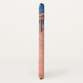 Alte Kupfermetallnachahmung und das Monogramm Case-Mate iPhone Hülle (Hinten/Rechts)