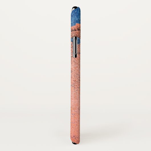 Alte Kupfermetallnachahmung und das Monogramm Case-Mate iPhone Hülle (Hinten/Rechts)