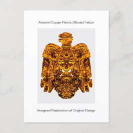 Alte Kupferpferde Falken 1859 Karte gefunden