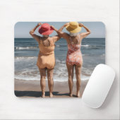 Alte Ladys am Strand Mousepad (Mit Mouse)