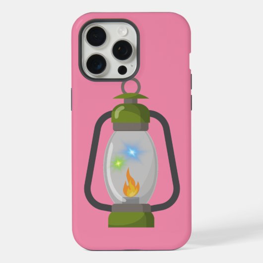 alte Lampe iPhone Hülle (Rückseite)