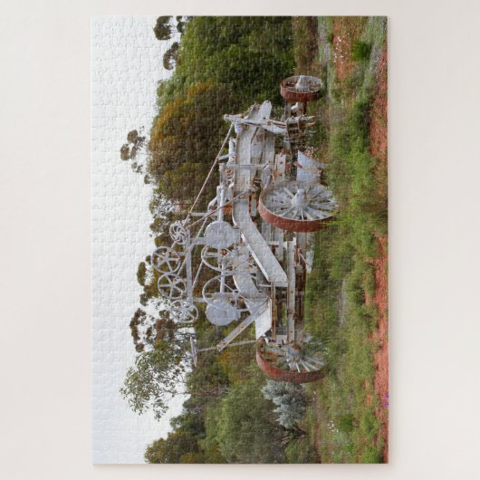 Alte Landmaschinen, Australien Puzzle (Vertikal)