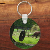 Alte Landreifenschwung Schlüsselanhänger (Vorderseite)