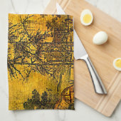 Alte Landschaft Handtuch (Viertel Falte)