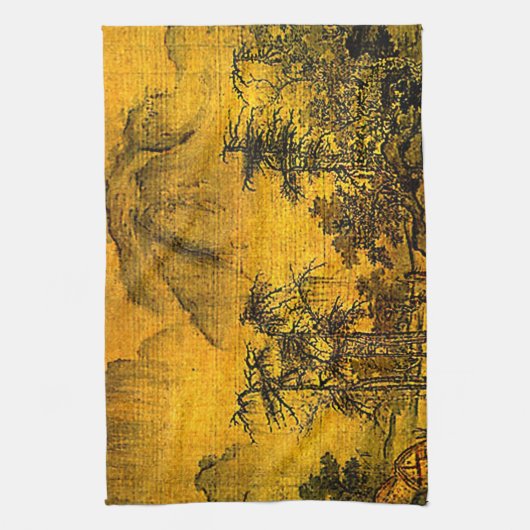 Alte Landschaft Handtuch (Vertikal)