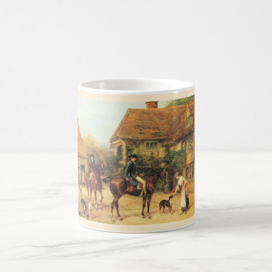 Alte Landschaft Kaffeetasse (Mittel)