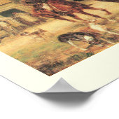 Alte Landschaft Poster (Ecke)