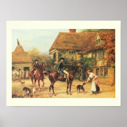Alte Landschaft Poster (Vorne)