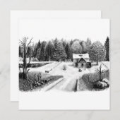 Alte Landstraße Danke Karte (Vorne/Hinten)