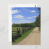 Alte Landstraße Postkarte (Vorne/Hinten)