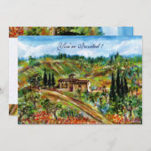 ALTE LANDWIRTSCHAFT, OLIVENBÄUME IN DER TUSKANISCH EINLADUNG (Vorne/Hinten)