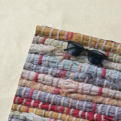 Alte Lappen-Wolldecke Strandtuch (Beispiel)