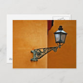 Alte Laterne Postkarte (Vorne/Hinten)