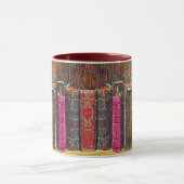 Alte Lederbücher-Tasse Tasse (Zentrum)