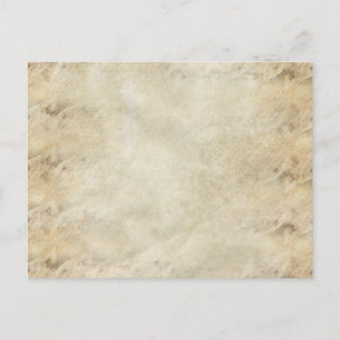 Alte leere schmuddelige Papierpostkarte Postkarte