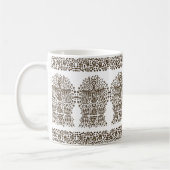 Alte Legende: Riesenvogel und Stammeszente Kaffeetasse (Links)