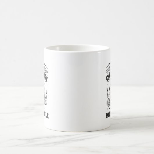 Alte Leidenschaft für Motorräder, Funny Kaffeetasse (Mittel)