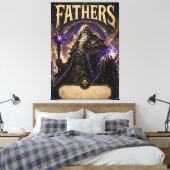 Alte Leinwand des Zauberervaters (Insitu (Schlafzimmer))
