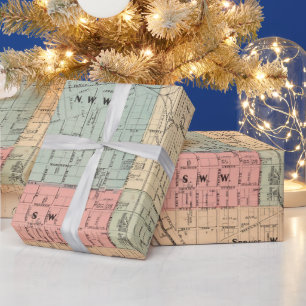 Alte Lektüre PA-Karte (1877) Vintag Pennsylvania P Geschenkpapier