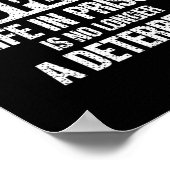 Alte Leute Gag Mischt Euch Nicht Mit Alten Leuten  Poster (Ecke)