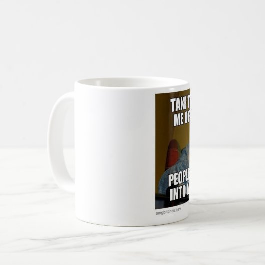 Alte Leute! Kaffeetasse (Vorderseite Links)