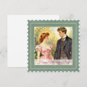 Alte Liebeskunst - Valentinstag Feiertagskarte (Vorne/Hinten)