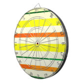 Alte Linien Dartscheibe (Vorderseite rechts)