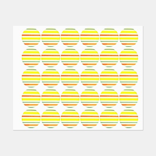 Alte Linien Etiketten (Blatt)