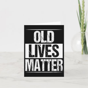 Alte Lives 40. 50. 60. Geburtstagsgeschenke für Mä Karte