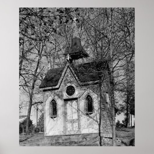 Alte Log Chapel Poster (Vorne)