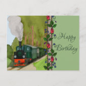 Alte Lok Postkarte (Vorderseite)