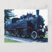 Alte Lokomotive Postkarte (Vorderseite)
