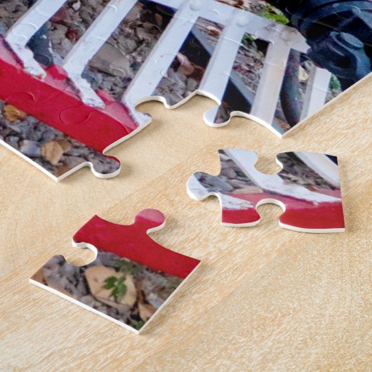 Alte Lokomotive Puzzle (Seite)