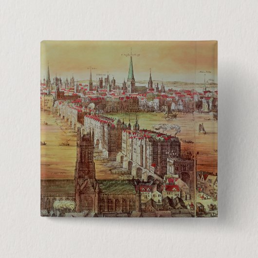 Alte London-Brücke Button (Vorderseite)