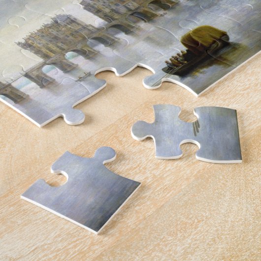 Alte London-Brücke (Öl), c.1630 Puzzle (Seite)