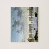 Alte London-Brücke (Öl), c.1630 Puzzle (Vertikal)