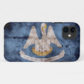 Alte Louisiana-Flagge; Case-Mate iPhone Hülle (Rückseite (Horizontal))