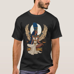 Alte Ma'at Göttin Ägyptische Mythologie Fans Desi T-Shirt