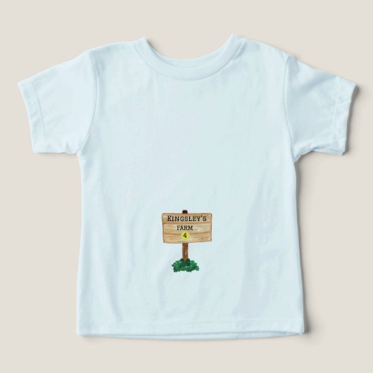 Alte MacDonald's Farm 🐮 Niedliche Monogram (Design Vorderseite)