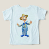 Alte MacDonald's Farm 🐮 Niedliche Monogram (Design Rückseite)