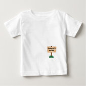 Alte MacDonald's Farm 🐮 Niedliches Pig Monogramm Baby T-shirt (Vorderseite)