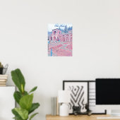 Alte Mahal Historische Ruinen Moderne Kunst, Mauer Poster (Heimbüro)