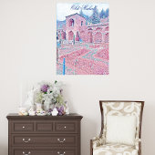 Alte Mahal Historische Ruinen Moderne Kunst, Mauer Poster