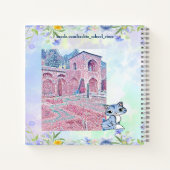 Alte Mahal Ruins Zweites Jahr Katzenliebhaber Past Notizblock (Rückseite)