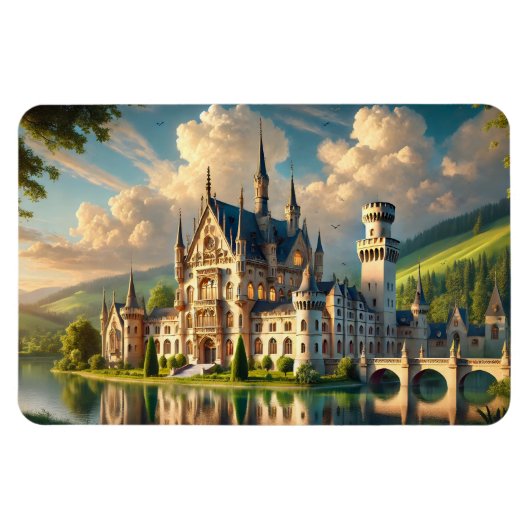 Alte majestätische Burg Magnet (Horizontal)