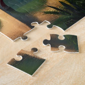 Alte majestätische Burg Puzzle (Seite)